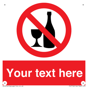 Custom prohibition no alcohol